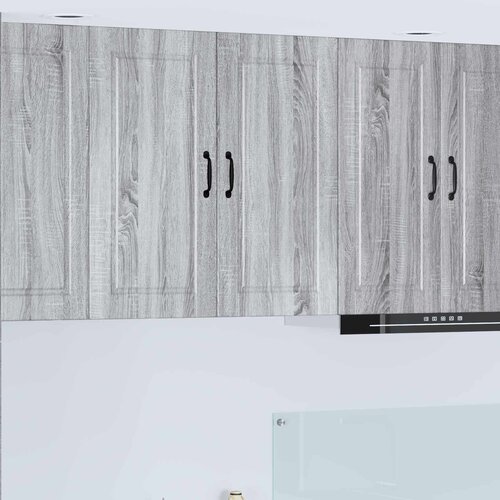  Ormar za Zid PORTO Siva Sonoma 80 x 31 x 80 cm Cene