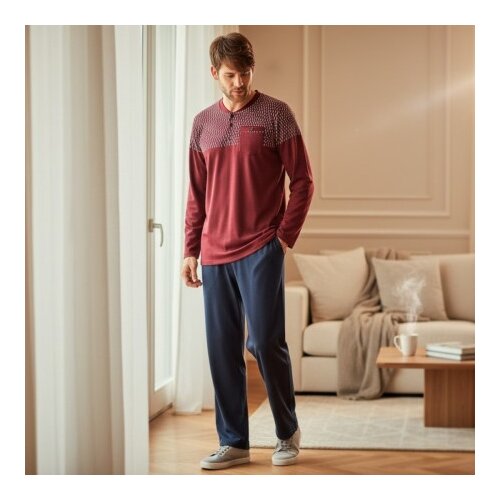  Mu&scaron;ka pidzama Winter - komplet XL veličina Model 9146 ( VLK000290-9146-XL ) Cene