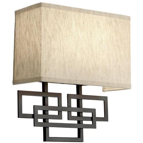 Elstead Lighting Hinkley HK-LANZA2 - Zidna svetiljka LANZA 2xE14/40W/230V bronzana Slike