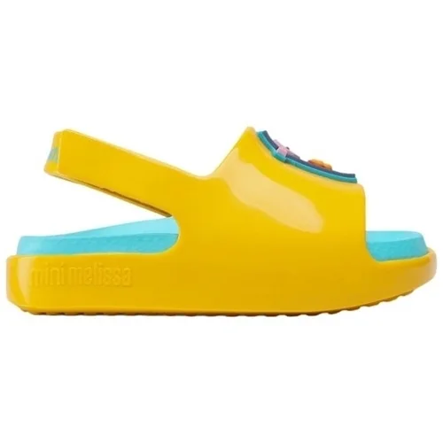 Melissa MINI Cloud Slide Baby Sandals - Yellow/Blue žuta