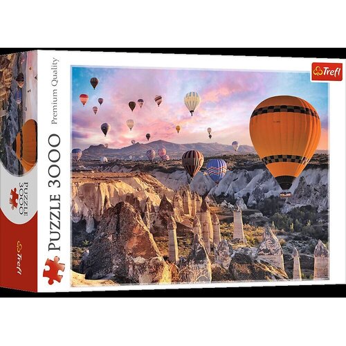 Trefl Balonima iznad Kapadokije, Turska premium puzzle - 3000 kom - Cijene