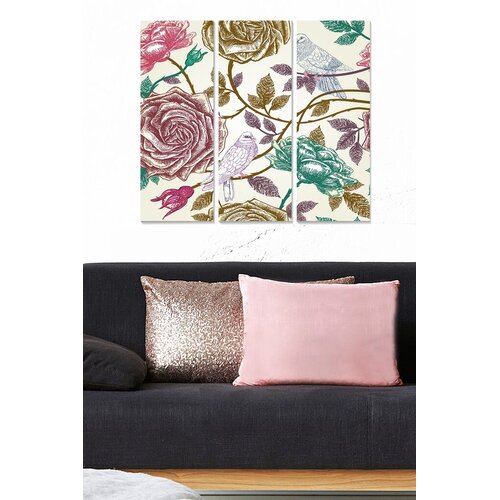 Wallity Set slika MDF17268819, 3 dijela Cijene