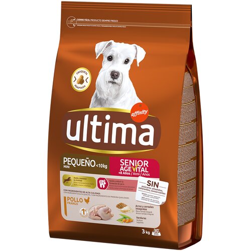  Ultima Mini Senior pi&scaron;čanec - Varčno pakiranje: 2 x 3 kg Cijene
