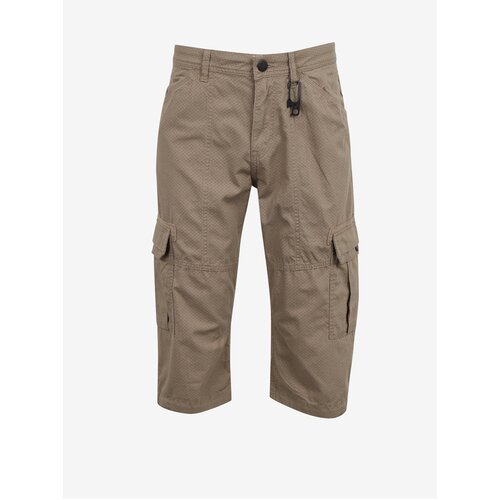 Tom Tailor Beige Men&amp;#039;s Shorts with Pockets - Men Slike