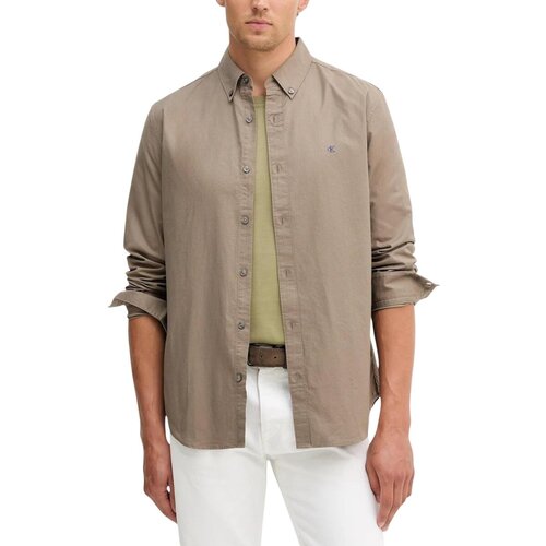 Calvin Klein Jeans Srajce z dolgimi rokavi LS SOLID OXFORD CLAS LV140EM125 Bež Cene