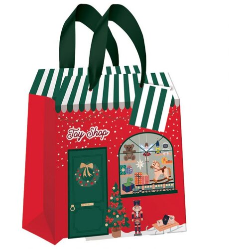  OKRASNE VREČICE 26,5X33X13 CM NOVOLETNE CHRISTMAS INTERDRUK SORT Slike