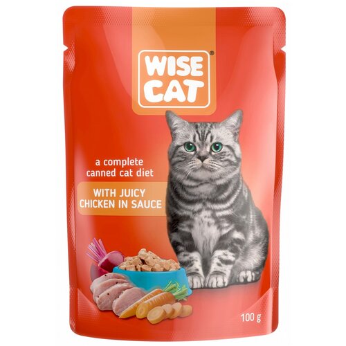  Hrana za mačke Wise Cat vrećica piletina 100 g Cijene