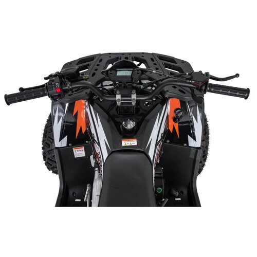 Ramiz &amp;Scaron;tirikolesnik za mladostnike na bencin MONSTER 200cc oranžna Slike