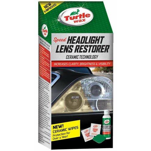 Turtle Wax sredstvo za restauraciju farova headlight lens restorer kit Slike