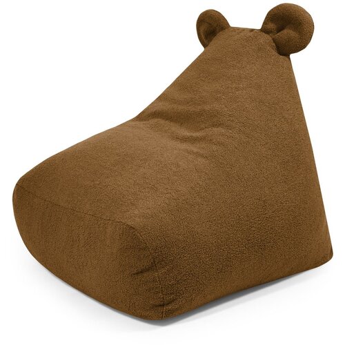 SLOWDOWN Smeđa vreća za sjedenje od bouclé tkanine Snug 80 Bear – Cene