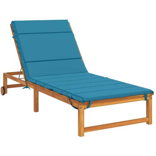  Jastučić za ležaljku GEMERT 100% poliester Svjetloplava - Svjetloplava 200 x 70 x 3 cm Poliester Slike