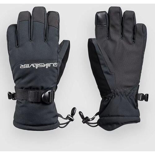Quiksilver Mission Kids Gloves true black Cene