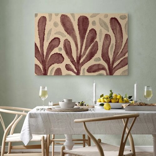  Slika - Leaves and spots &ndash; large vibrant shapes inspired by Matisse 30x20 Cijene