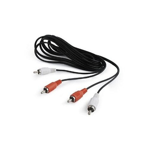 GEMBIRD EUROPE&amp;sect;Port:Audio Kabl Audio kabl RCA stereo GEMBIRD CCA-2R2R-5M, 5m, RCAx2 to RCAx2 Slike