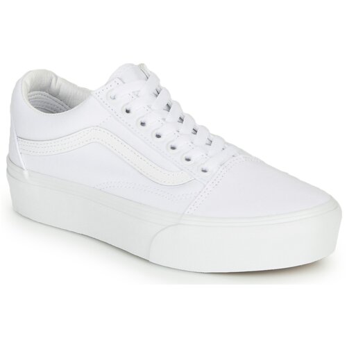 Vans old skool platform bijela Cijene