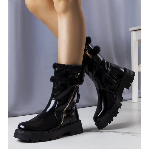 D/CEO Black high boots Christabel Slike