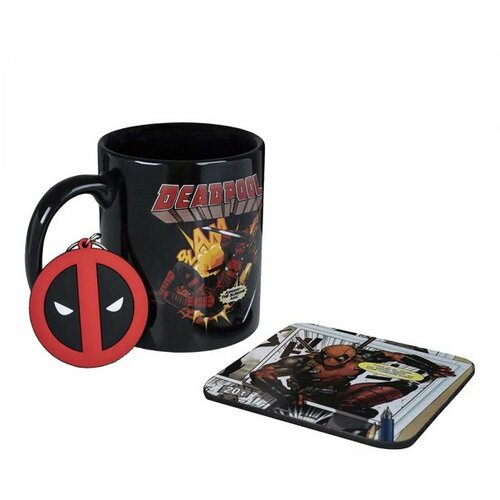 Pyramid International Deadpool - Mug, Coaster & Keychain Set Slike