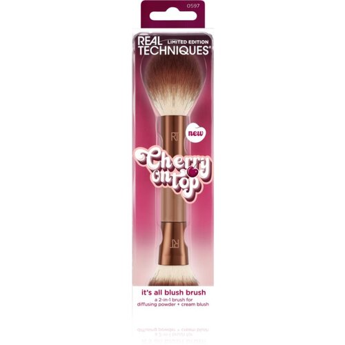 Real Techniques Cherry On Top It´s All Blush Brush obojestranski čopič 1 kos Cene