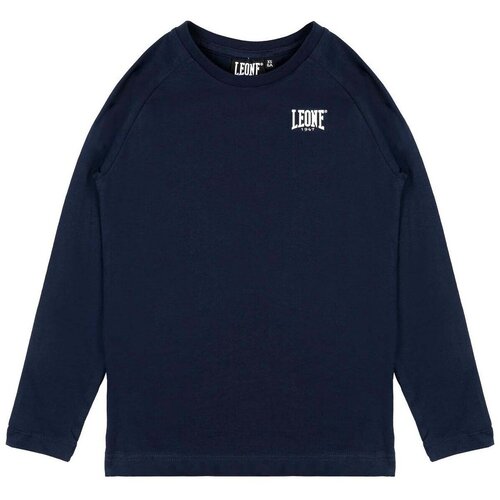 Leone 1947 Majice z dolgimi rokavi Boy T-Shirt Long Sleeves Italy Modra Cene