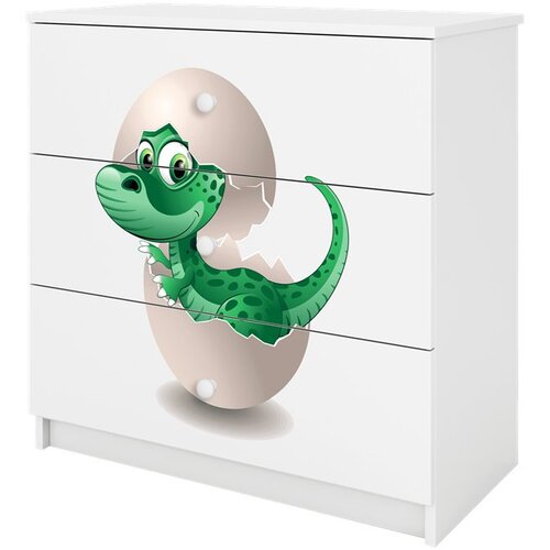 HAPPYKIDS Komoda Dreamy mali dinozaver Bela Cene