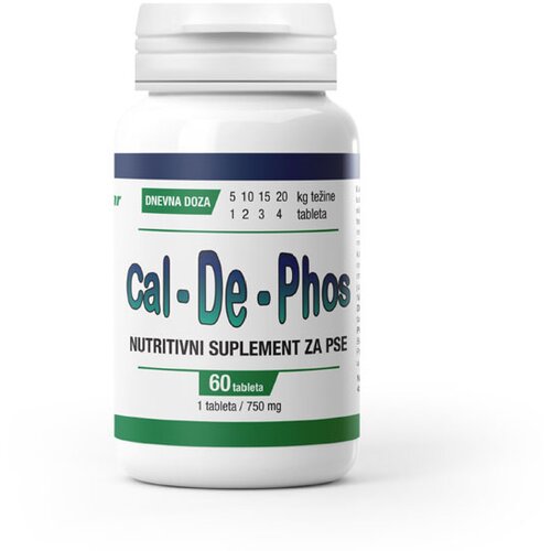 Interagrar tablete kalcijuma za pse 750mg CalDePhos 60 tbl Cene