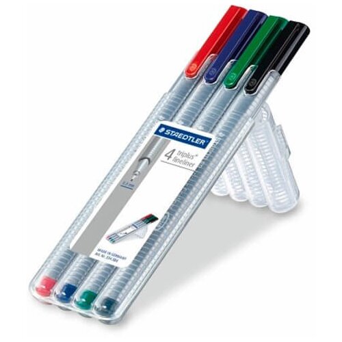 Staedtler Flomastri Fineliner Triplus, 4 kosi Cene