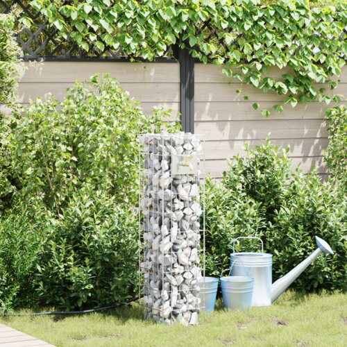 vidaXL Gabionski Stup s Vodom 100x25x25 cm Nehrđajući Čelik Cijene