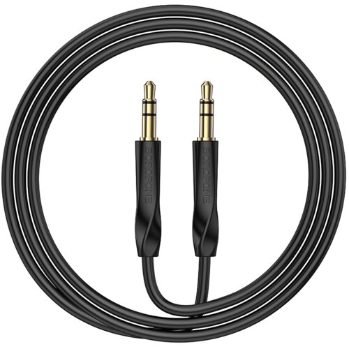 Borofone BL16 AUX kabel z izhodom 3,5 mm (1m) črn Slike
