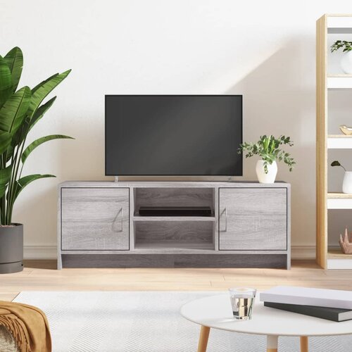 vidaXL TV omarica siva sonoma 102x30x37,5 cm inženirski les Cene