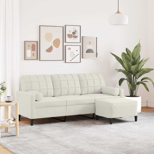  Trosjed s tabureom krem 180 cm bar&scaron;unasti Cijene