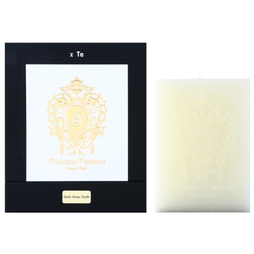 Tiziana Terenzi Gold Rose Oudh dišeča sveča 10 cm Cene