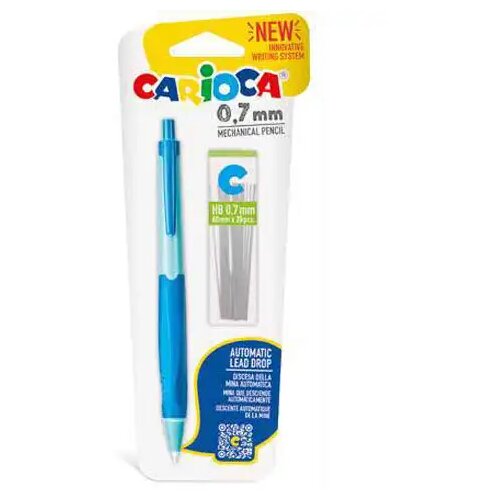 Carioca Mehanski tehnični svinčnik set 0,7mm v več različnih barvah - Cene
