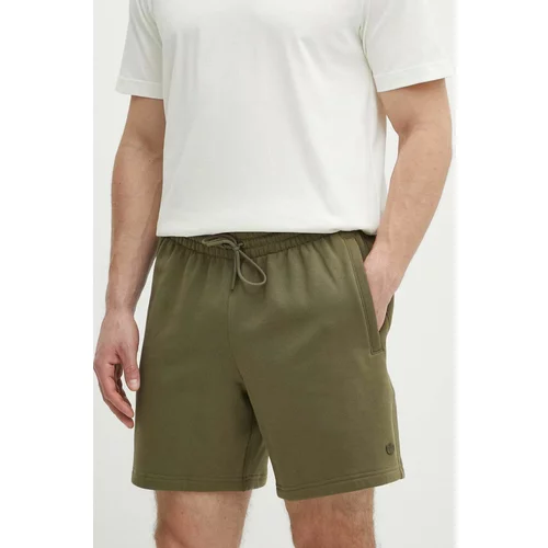 Adidas Pamučne kratke hlače boja: zelena, IR7878