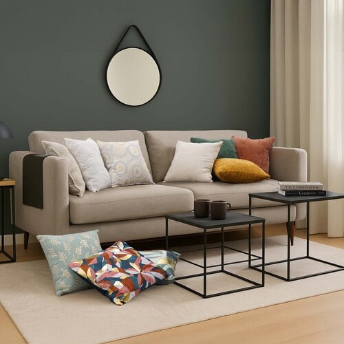 Douceur d int&amp;eacute;rieur Ukrasna jastučnica od &amp;scaron;enila 40x40 cm Leo &amp;ndash; Slike