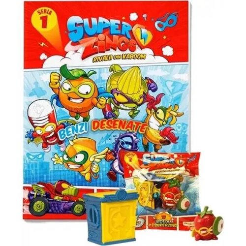 Magaza Super Zings Set 3 figure u kesici + dodaci 62667 Slike