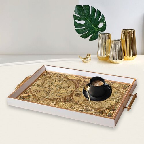 Aberto Design Poslužavnik TPB9867 50 x 29 x 3.5 cm, Šareni Cene