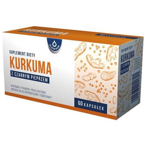 Oleofarm Kurkuma s črnim poprom (60 kapsul) Cene