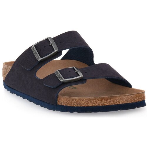 Birkenstock Natikači ARIZONA SESERT DUST INDIGO VEGCALZ S Modra Cene