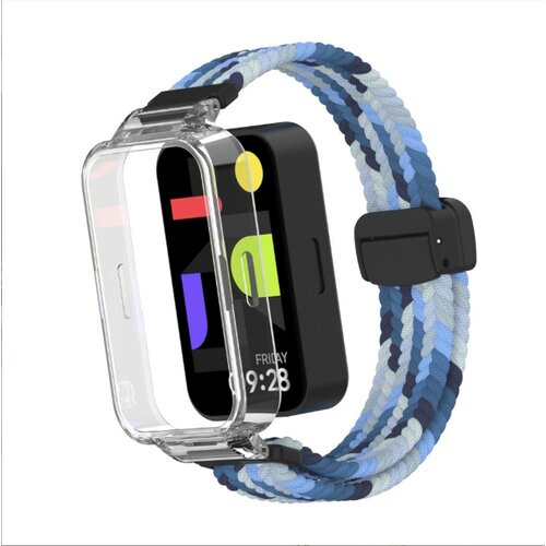 INF Najlonski pa&scaron;ček za uro Redmi Band 3/9 Active z magnetno zaponko Blue, (21757185) Cene