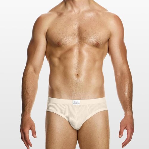 Modus vivendi mu&amp;scaron;ke slip gaće u krem boji iz linije Corduroy Slike