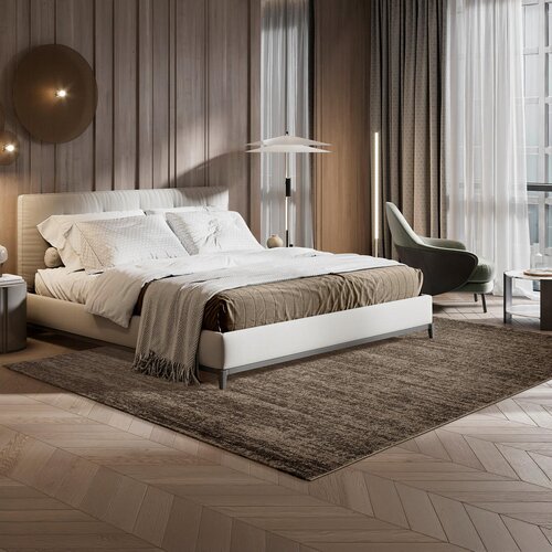 Lesnina XXXL TKANA PREPROGA Oslo 200/290 cm tkano rjava Slike