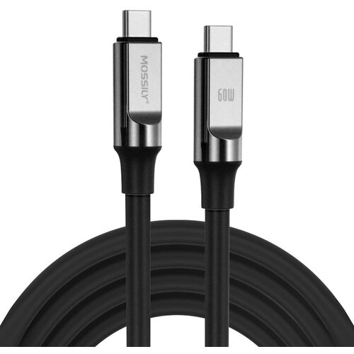 Mossily USB kabl JT188, Type-C to Type-C, 60W PD, 1m, Crni Cene