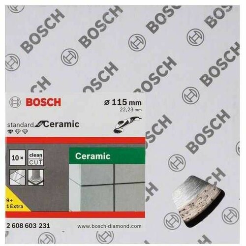 Bosch dijamantska rezna ploča standard for ceramic 2608603231/ 115 x 22/23 x 1/6 x 7 mm Slike