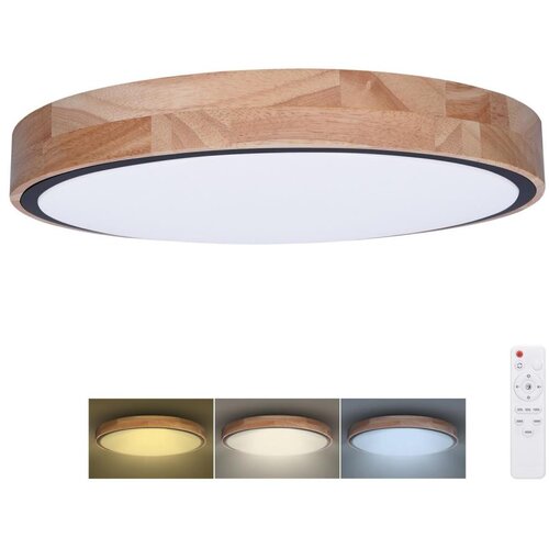 solight WO8006 - LED prigu&scaron;iva svetiljka IRON OAK LED/60W/230V 3000-6500K prečnik 51 cm + daljinski upravljač Cene