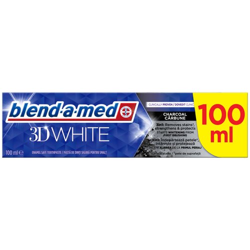 Blend a Med pasta za zube bam 3DW charcoal 100ml Cene