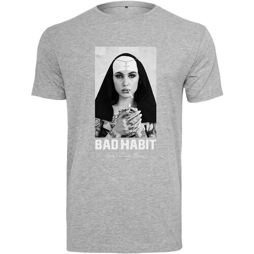 Mister Tee Bad Habit Tee heather gray Slike