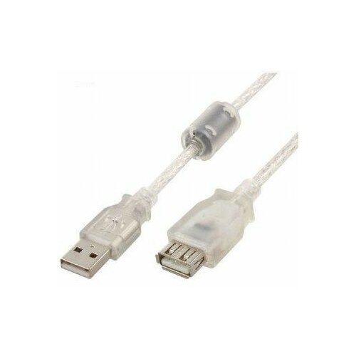 Gembird CCF-USB2-AMAF-TR-6 USB 2.0 A-plug A-socket kabl with ferrite core 1.8m kabal Slike