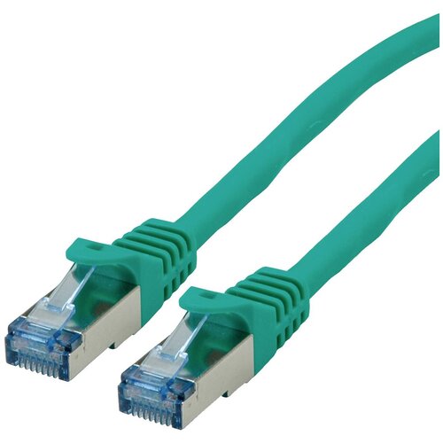 Roline 21.15.2833 RJ45 omrežni kabel\, patch kabel cat 6a s/ftp 3.00 m zelena 1 kos, (20420537) Cene