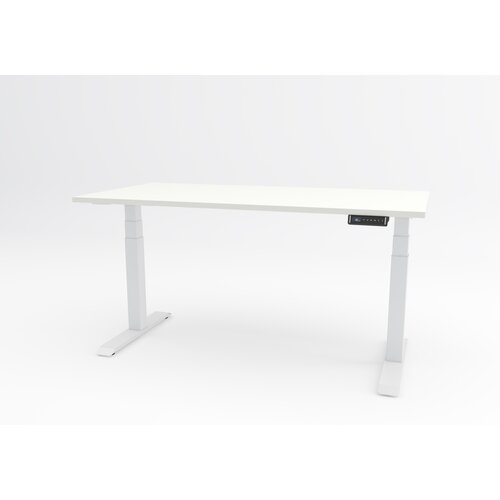  Elektropodesivi sto Ergodynamic A7 Performance, Sa dva motora, 1200 x 600 x 25mm, Beli Slike