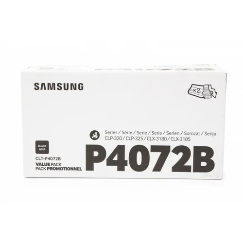 Samsung Toner CLT-P4072B Black / Dvojno pakiranje / Original